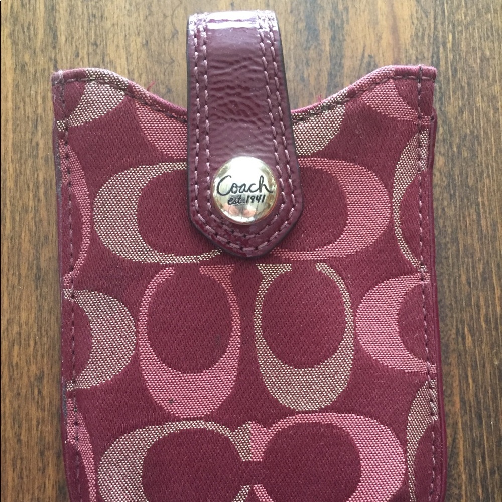 Coach Cell Phone Case